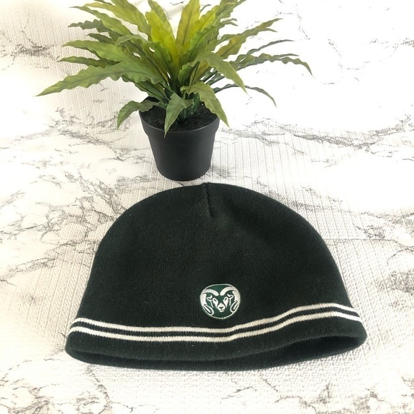 Under Armour Accessories - CSU RAMS Under Armour Green Lined Knit Beanie Hat